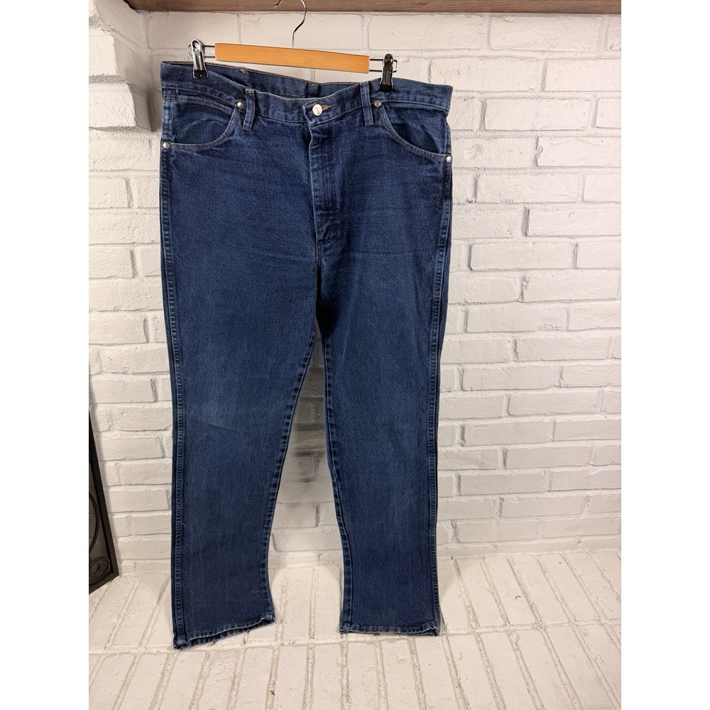 Wrangler 933SED Cowboy Cut Silver Edition Jeans 36x36 Dark Wash Western